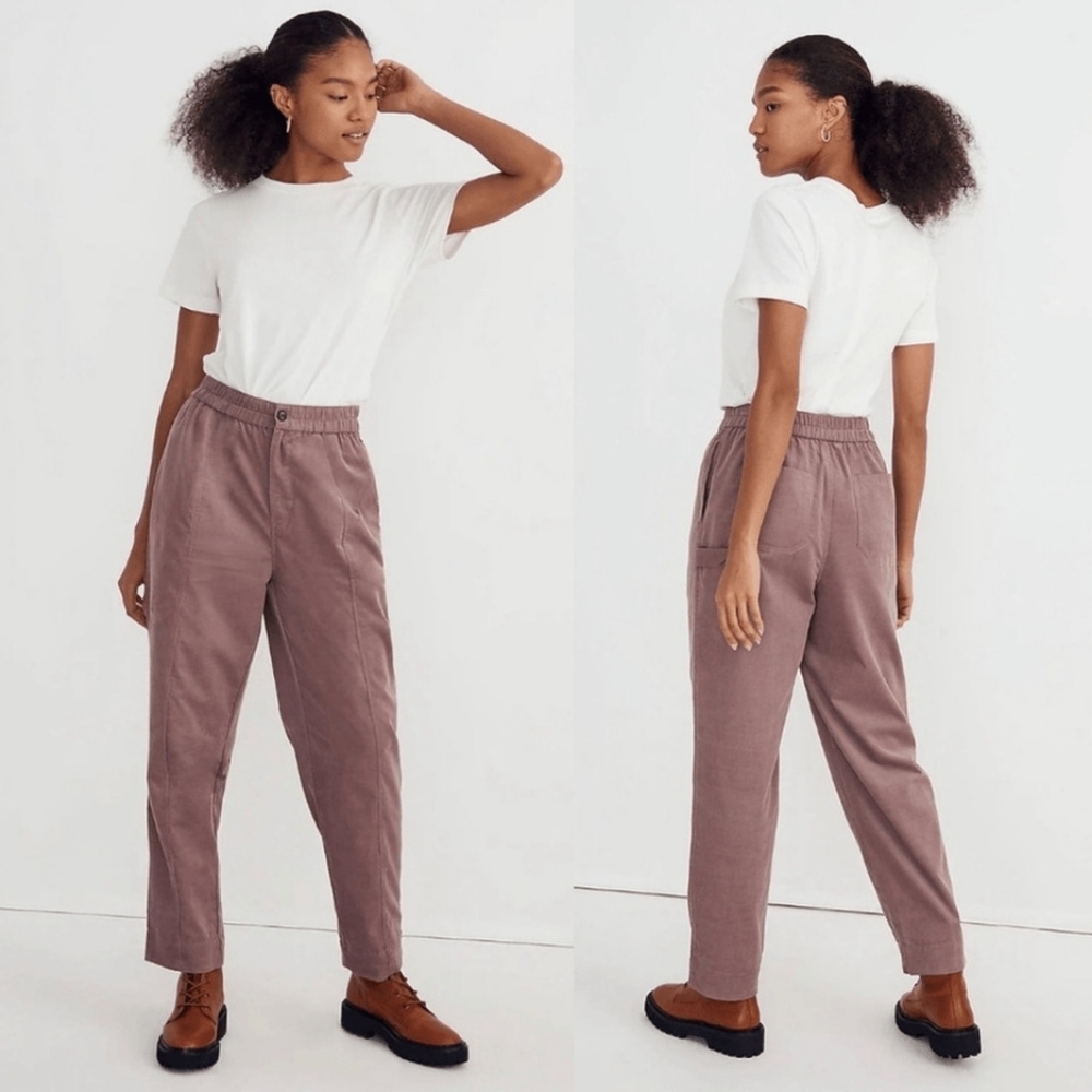 Madewell Corduroy Pull-On Tapered Pants. Fig. Small. Like new.